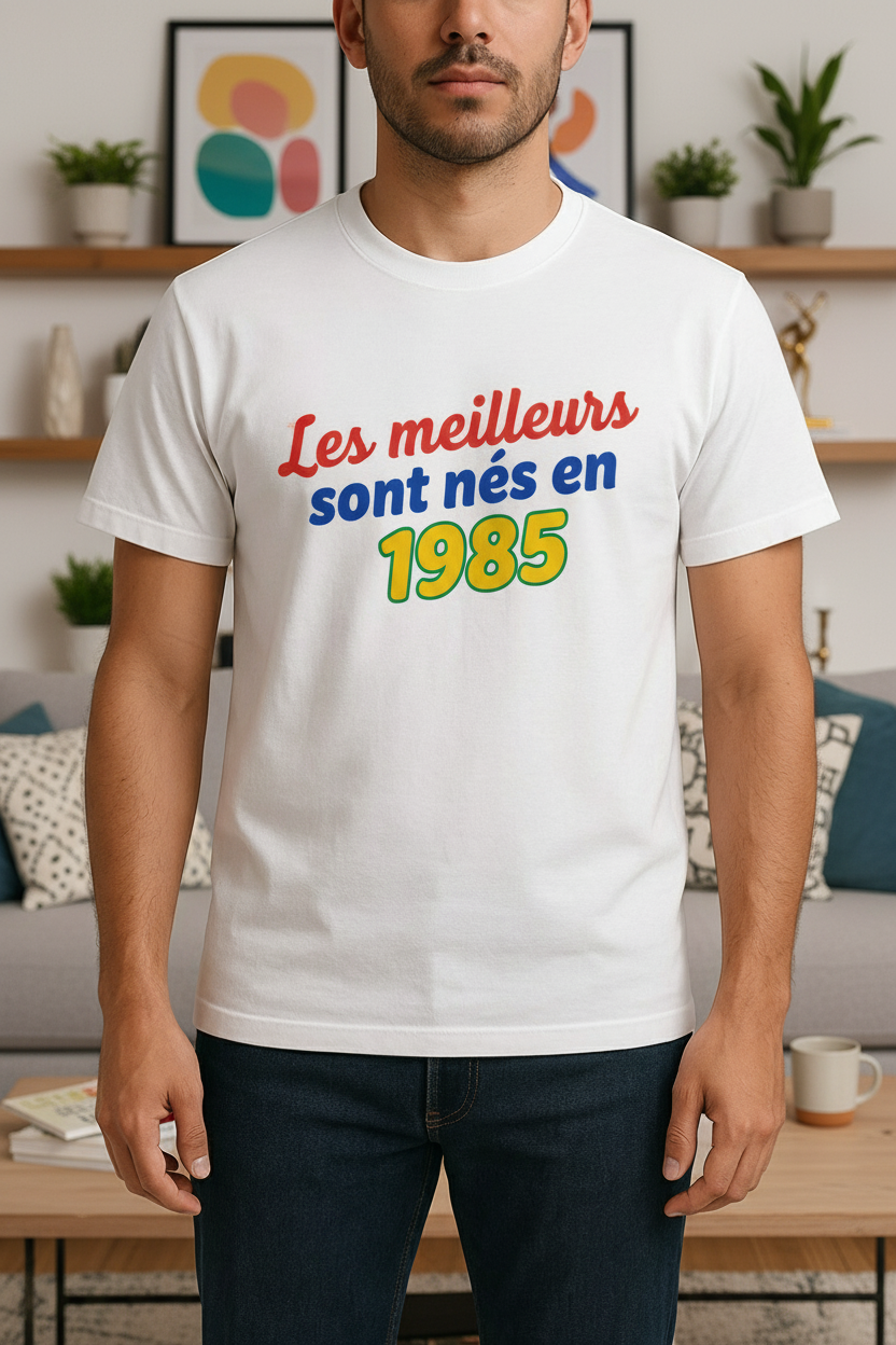 T-shirt adulte personnalisé L'atelier démile