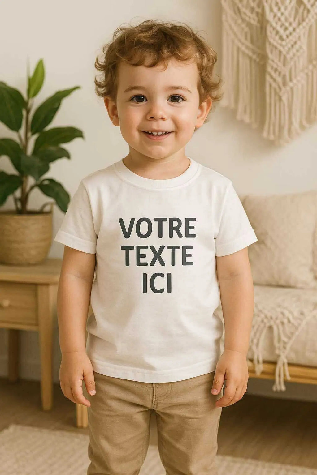 T-shirt personnalisé enfant L'atelier démile