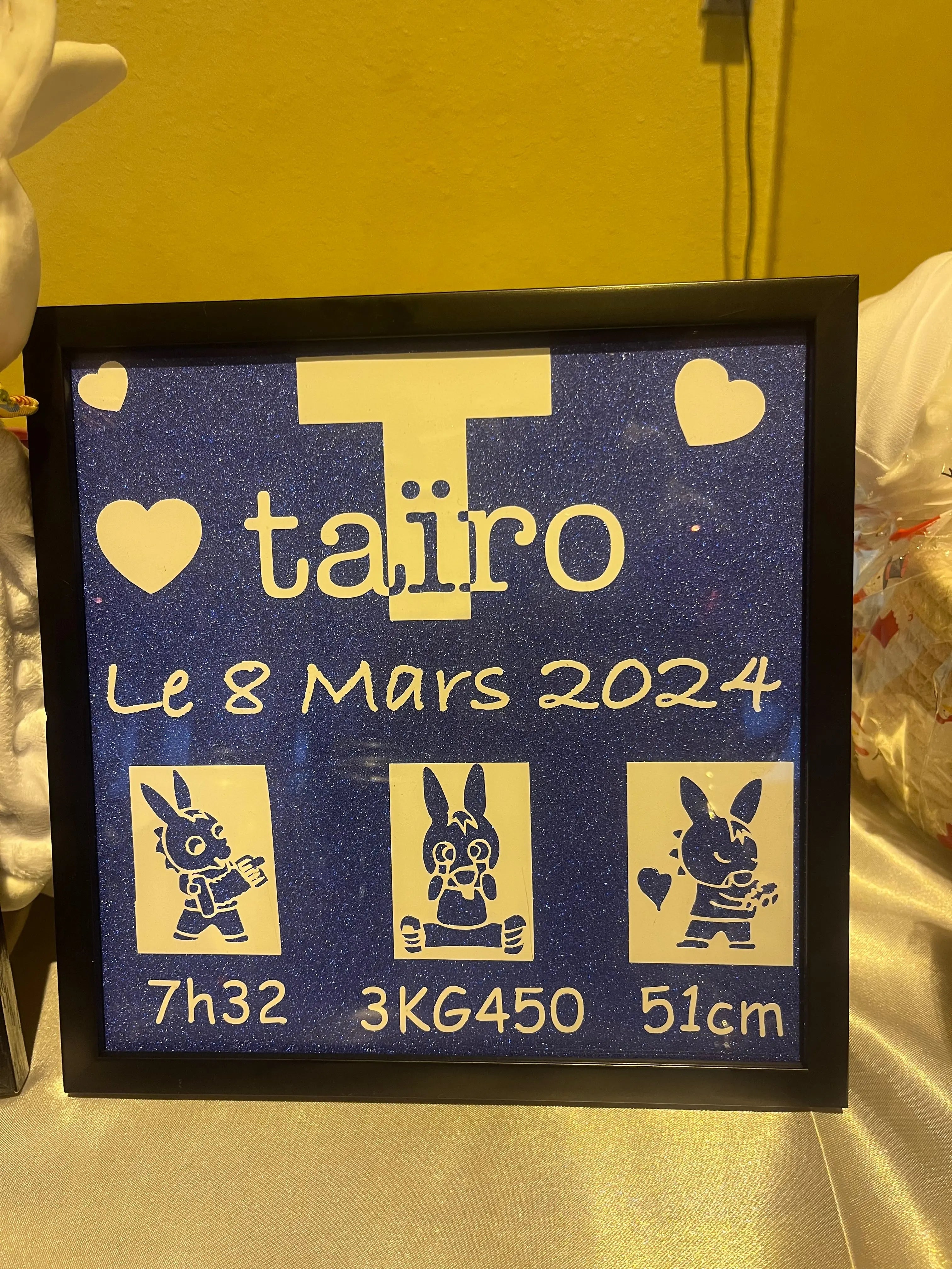 cadre personnalisé L'atelier démile