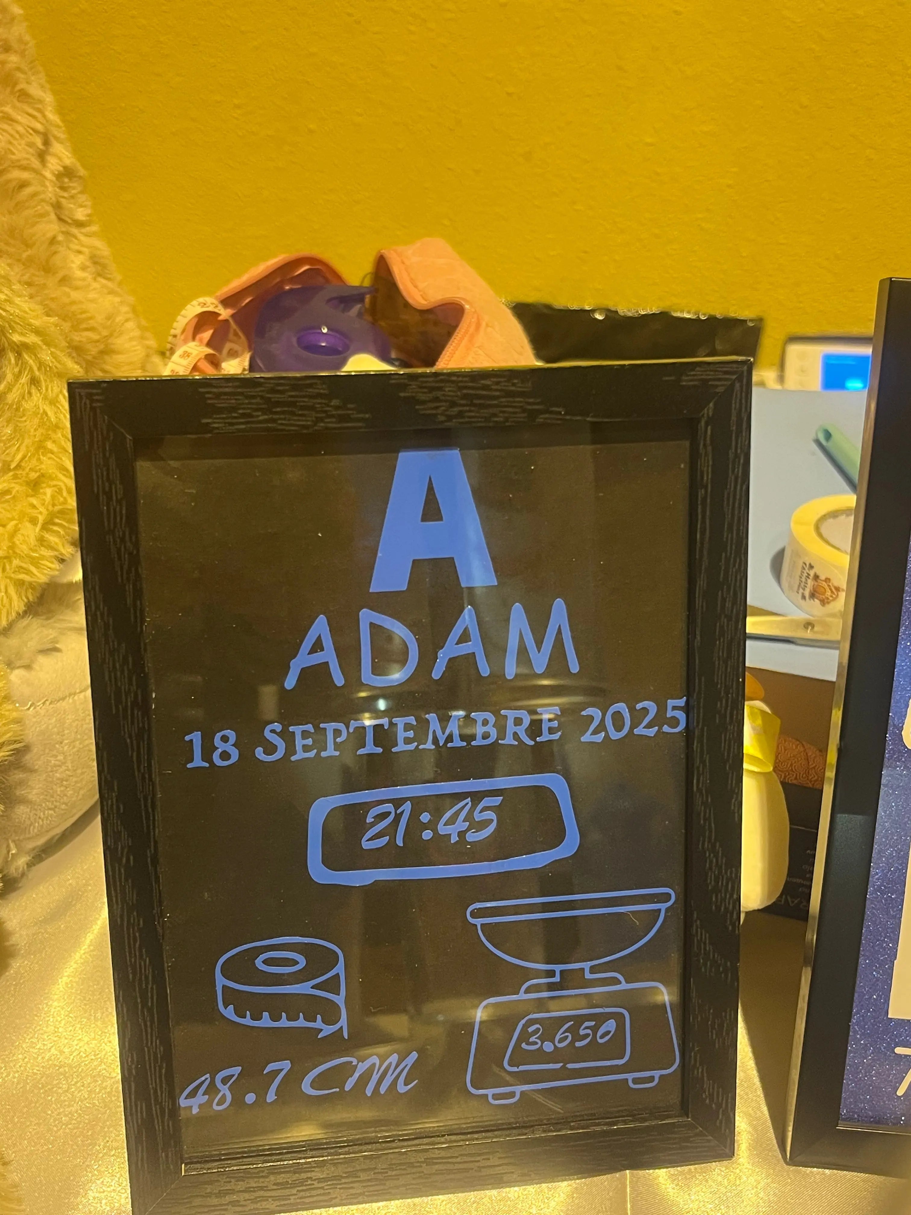 cadre personnalisé L'atelier démile